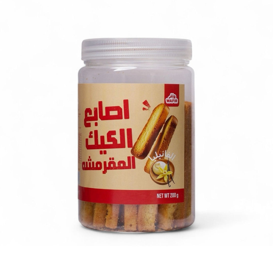 اصابع كيك فانيلا بقالة